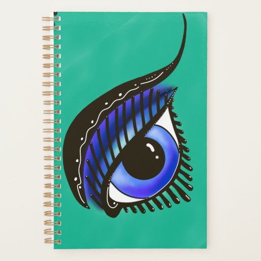 Auge von Medusa Kleinplaner Planer (Vorderseite)