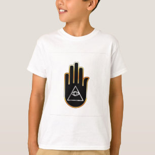 Auge von Providence im Handreligiösen Symbol T-Shirt
