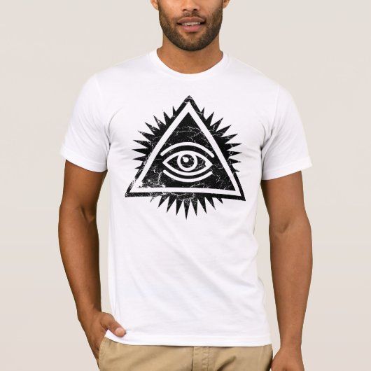 Auge von Providence-Logo durch Ctrl+Z. T-Shirt (Vorderseite)