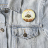 Auge von Providence-Sonnendurchbruch Button (Beispiel)