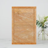 Auge von Providence zeichnete Steinstationäres Briefpapier (Stehend Vorderseite)