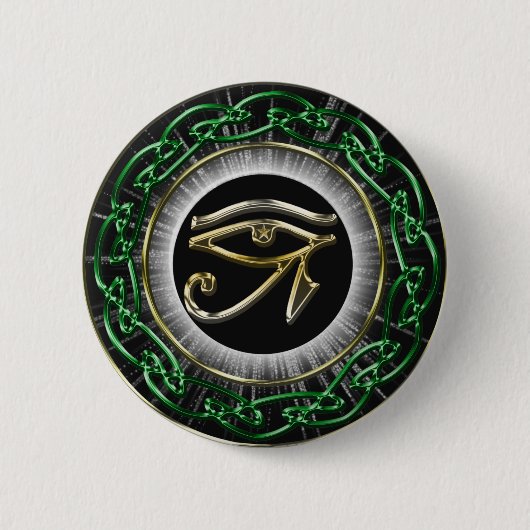 Auge von Ra Button (Vorderseite)