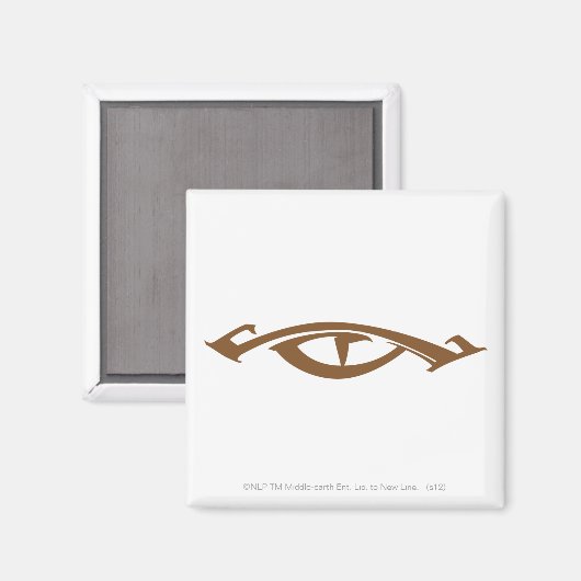 Auge von Sauron Magnet (Vorderseite/Rückseite)