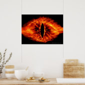 Auge von Sauron Poster (Küche)
