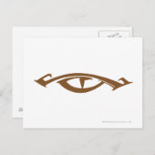 Auge von Sauron Postkarte (Vorne/Hinten)