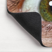 Auge weit offen mousepad (Ecke)