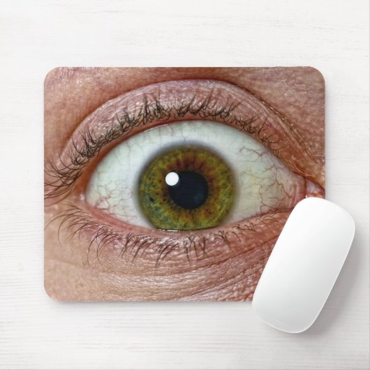 Auge weit offen mousepad (Mit Mouse)