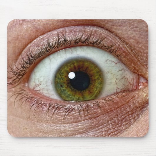 Auge weit offen mousepad (Vorne)