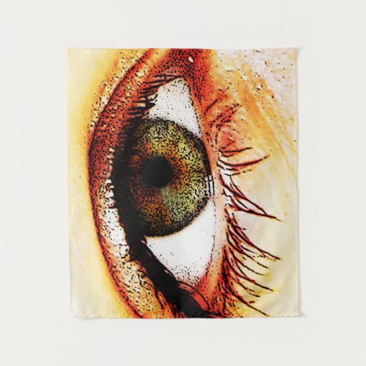 Auge wtcna wandteppich (Vorderseite)