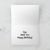 Auge wünscht dir glücklichen Geburtstag! Karte (Innenseite)