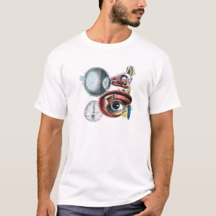 Augen-Anatomie-Illustrations-Optometrie T-Shirt
