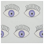 Augen auf blau stoff (Muster)