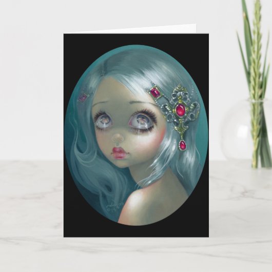 "Augen auf dem Himmel" Grußkarte Karte (Vorderseite)