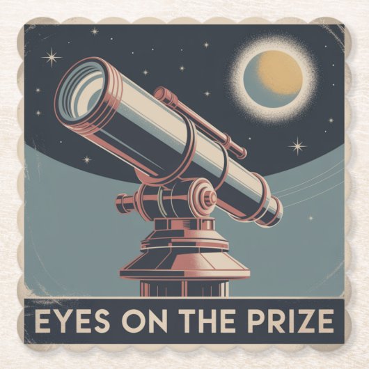 Augen auf den Preis Untersetzer (Vorderseite)