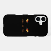 Augen auf dich iPhone 16 hülle (Rückseite (Horizontal))