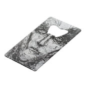 Augen auf Flasche 3 Öffnung! Geldbeutel Flaschenöffner (Rückseite Schrägansicht)