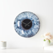 Augen auf Ihnen Große Wanduhr (Zuhause)