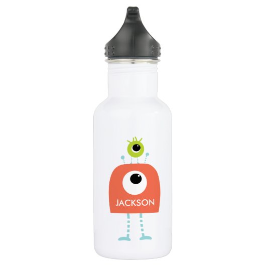 Augen auf Ihnen | personalisierte Wasser-Flasche Edelstahlflasche (Rechts)