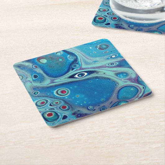 Augen auf Ihnen Untersetzer (angewinkelt)