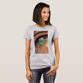Augen auf Mode: Statement Eye Print T-Shirt (Vorne ganz)