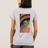 Augen auf Mode: Statement Eye Print T-Shirt (Rückseite)
