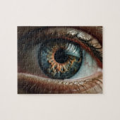 Augen, Augen, Netzhaut, Augenlider Puzzle (Horizontal)