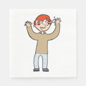 Augen ausbrechen serviette (Vorderseite)