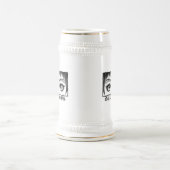 Augen, das Fenster zum Soul, Manga-Illustration Bierglas (Mittel)