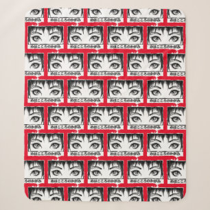 Augen, das Fenster zum Soul, Manga-Illustration Sherpadecke