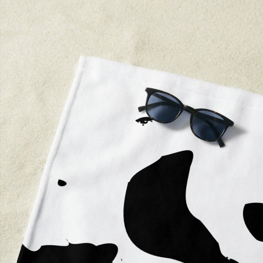 Augen der Hingabe Strandtuch (Beispiel)