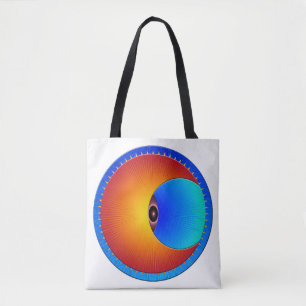 Augen der Sonnencreme Tasche
