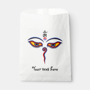 Augen der Weisheit Buddha - Augen des Bodhnath-Tem Geschenktütchen