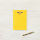 Augen der Weisheit Buddha - Augen des Bodhnath-Tem Post-it Klebezettel (Auf Schreibtisch)