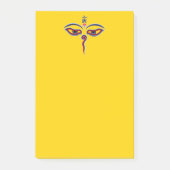 Augen der Weisheit Buddha - Augen des Bodhnath-Tem Post-it Klebezettel (Vorderseite)