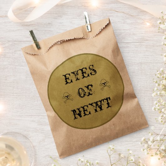 Augen der Zauberhexe Geschenktütchen (Ausgeschnitten)