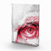 Augen des alten Bösen - Rote Warnung Fotoblock (Rechts)