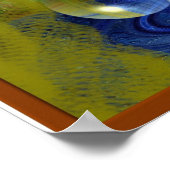 Augen des Buddha Poster (Ecke)