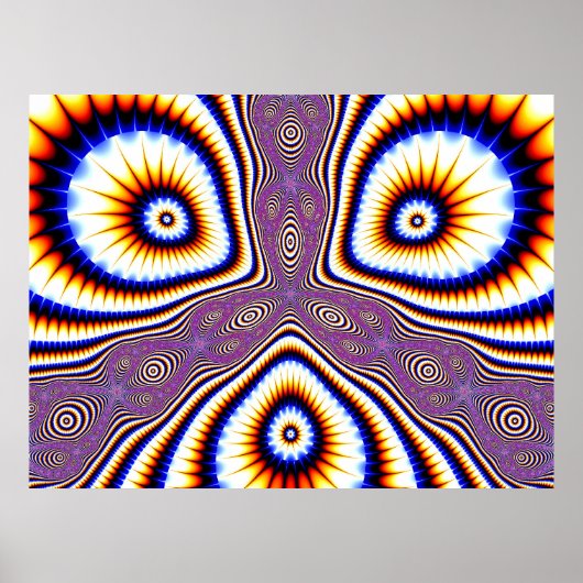 Augen des Chaos I Poster (Vorne)