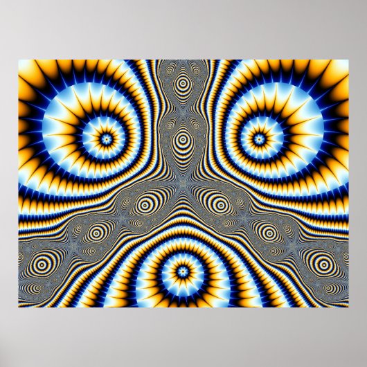 Augen des Chaos II Poster (Vorne)