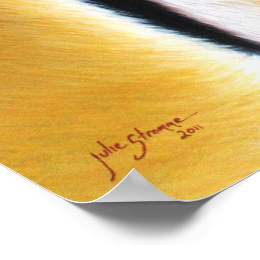 Augen des Herrn (Poster) Poster (Ecke)