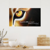 Augen des Herrn (Poster) Poster (Küche)