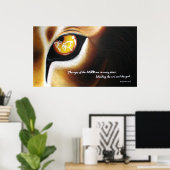 Augen des Herrn (Poster) Poster (Heimbüro)