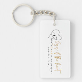 Augen des Herz-Acryl-Schlüsselanhängers Schlüsselanhänger