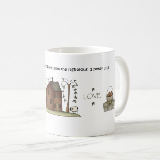 Augen des Lords Mug Kaffeetasse (VorderseiteRechts)