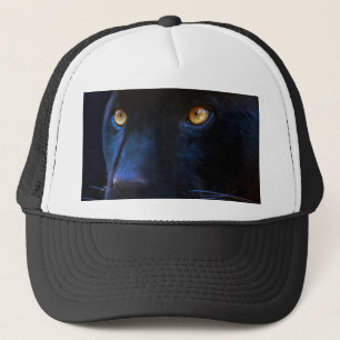 Augen des schwarzen Panthers Truckerkappe