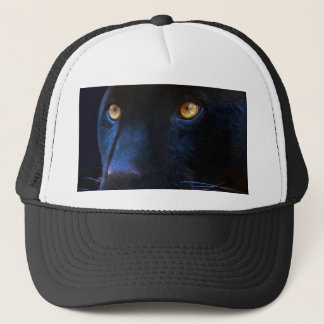 Augen des schwarzen Panthers Truckerkappe