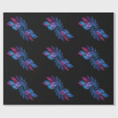 Augen des Sturm-Packpapiers Geschenkpapier (Flach)