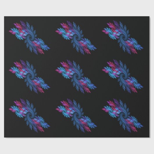 Augen des Sturm-Packpapiers Geschenkpapier (Flach)