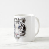 Augen des Tigers Kaffeetasse (VorderseiteRechts)