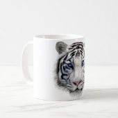 Augen des Tigers Kaffeetasse (Vorderseite Links)
